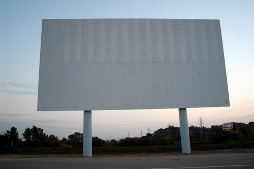 Silverdome Drive-In Theatre - Screen 1 Close (newer photo)